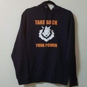 SBC Take Back Your Power Navy Blue Hoodie Sweatshirt